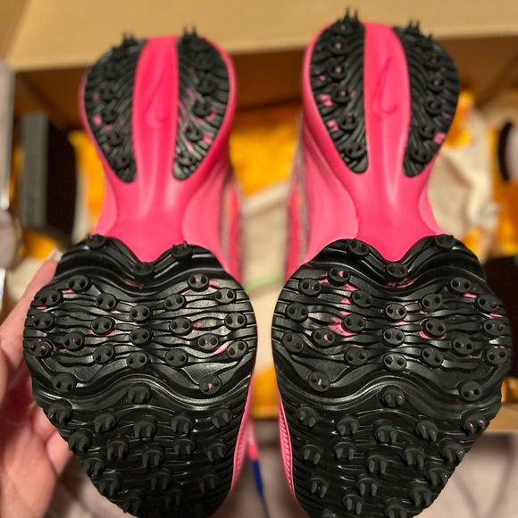 Off White X Nike Air Zoom Tempo Next% ‘Pink Glow’ - Picture 3 of 6